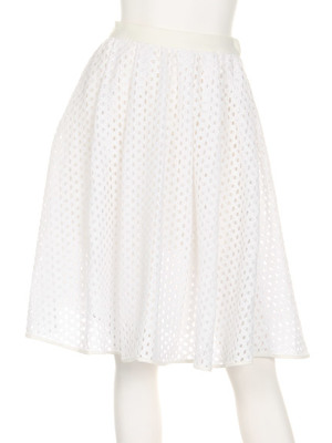 メッシュレーススカート