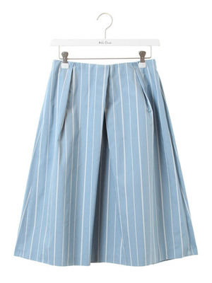 ストライプメモリータフタスカート