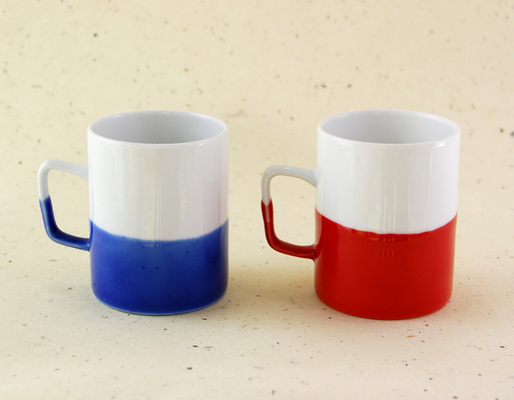 ディップ　ペアマグカップ（レッド・ブルー）２個セット