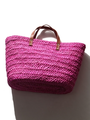 コーン編みカゴバック