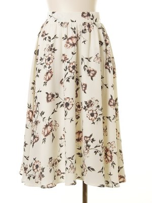 シェーンフラワーミモレスカート
