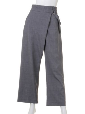 ウールトロワイドパンツ