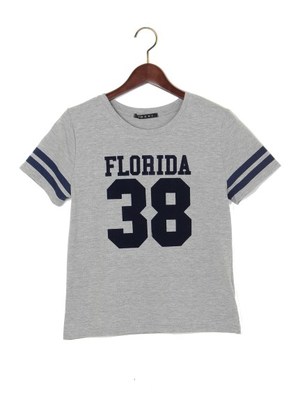 フロッキーナンバリング/半袖T