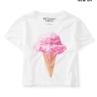 Ice Cream Crop Graphic T