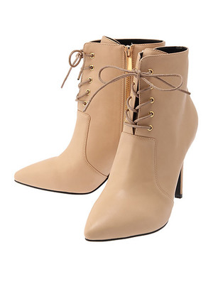 レースアップショートブーツ/JUSGLITTY