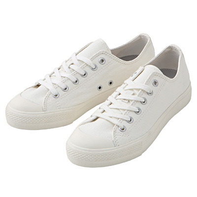 撥水コットンスニーカー