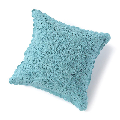 クロシェクッションカバー