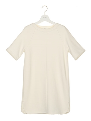 裏毛ボックスワンピース