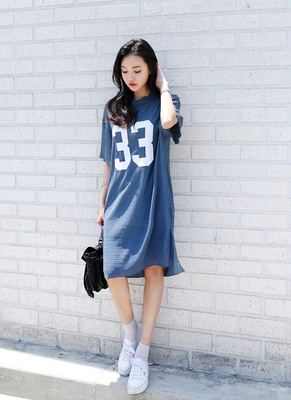 33ナンバリングシースルーワンピース