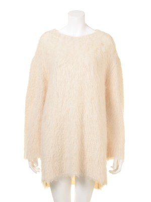 ファーライクニットワンピース