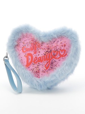 ハートクラッチバッグ／CandyStripper