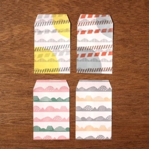 水縞春夏秋冬 ペーパーバッグ