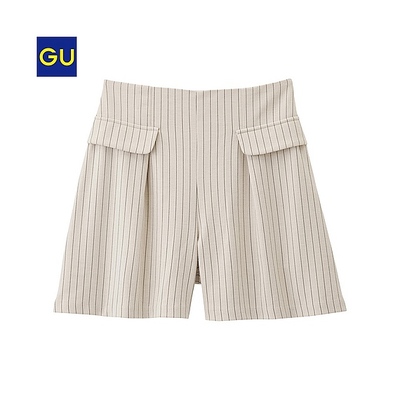 ピンストライプショートパンツ