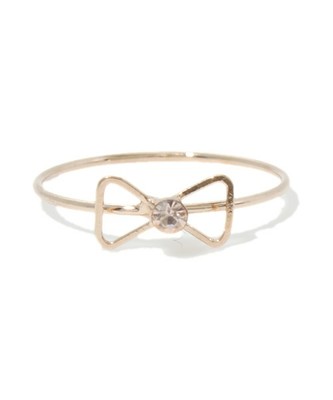 ミニリボンモチーフ ピンキーリング