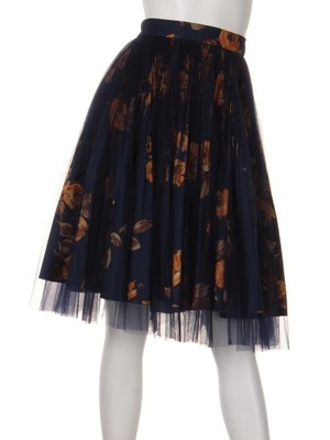 snidel (スナイデル) プリーツチュールスカート