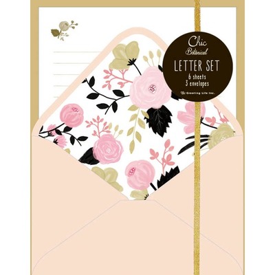 シックボタニカルレターセット