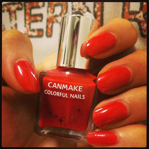 カラフルネイルズ  ローズレッド