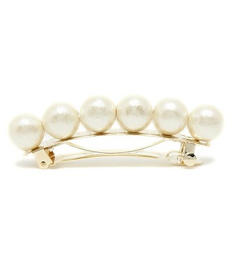 GRACEFULLY / パール6粒 バレッタ