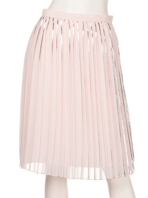 FURFUR箔ストライプスカート