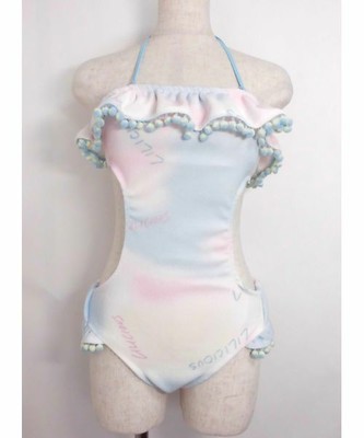 ウエストオープンスイムワンピース