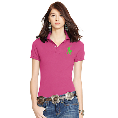 スキニーフィット Big Pony ポロシャツ