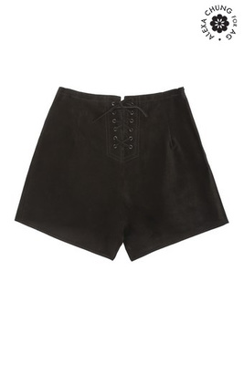 レースアップショートパンツ