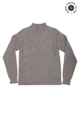 ロングスリーブニット/DARK OLIVINE