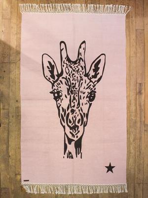 ジラフプリントラグ