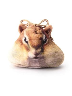 carmine　リスのほおぶくろポーチ