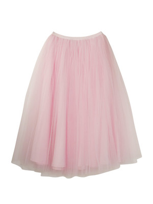 tulle long skirt