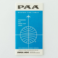 トラベラーズノート　リフィル　無罫　パンナム　グローブロゴ　（14355006）