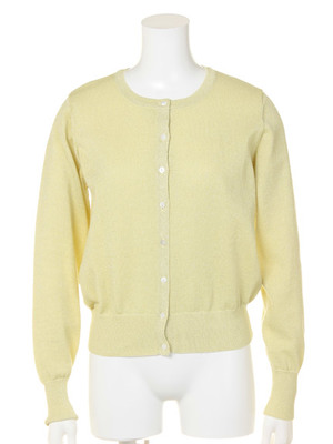 ラメニットカーディガン