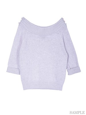 オフショルダーニットＰＯ