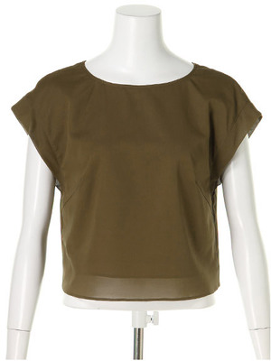 バックラッフルブラウス/Mystrada