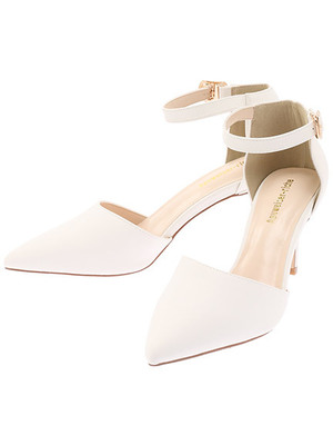 ローヒールストラップパンプス/Apuweiser-riche