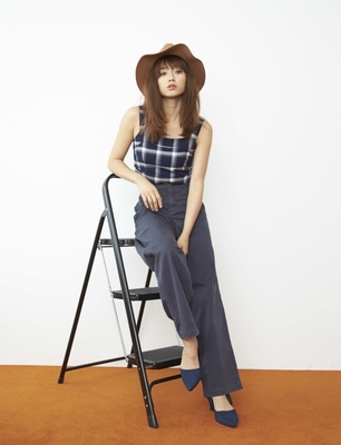 ツイルワイドパンツ