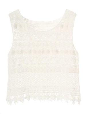 レースタンクトップ