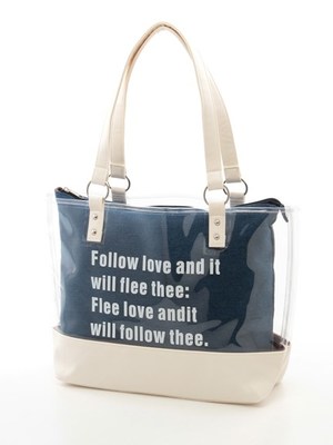 キャンバスクリアトート