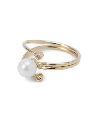 パールビーズ＆ビジューリング