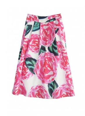 GRAND　ROSE FLARE SKIRT