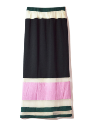 MULTI COLOR BORDER SKIRT