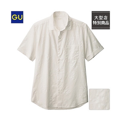 （GU）プリントシャツ