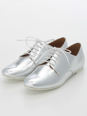 B レースアップフラットシューズ