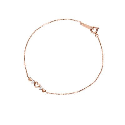 canal4℃ ピンクゴールド ブレスレット