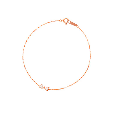 canal4℃ ピンクゴールド ブレスレット