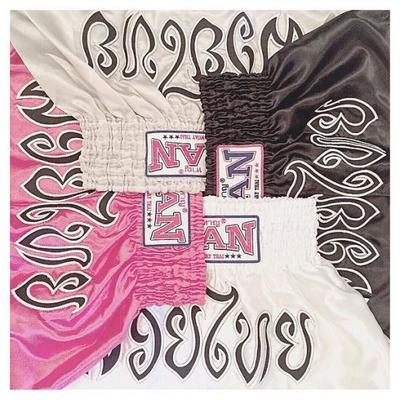 Muay Thai Satin Boxing Shorts