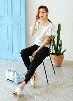 サイドポケットジョグパンツ・全3色