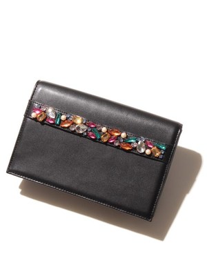 [L.B CANDY STOCK]ビジュークラッチBAG