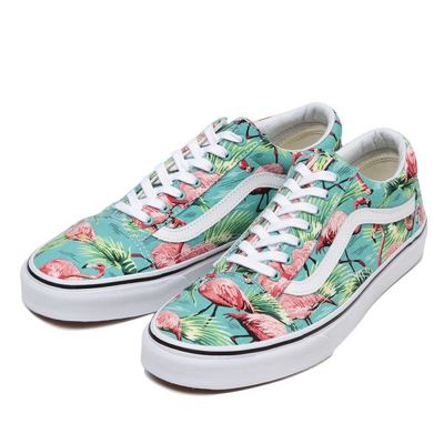 【VANS】 バンズ OLD SKOOL オールドスクール VN-0ZDFFP4 15SP (V.DRN)FLAMINGO