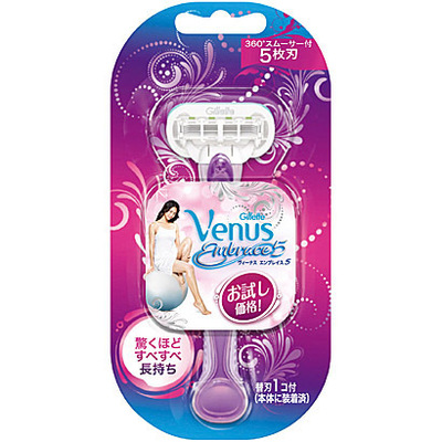 ヴィーナスエンブレイス5 パープル 替刃1個付